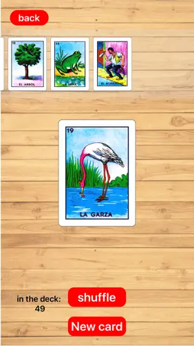 Deck of Loteria screenshot 1
