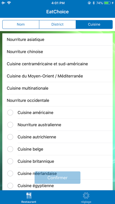 Screenshot #3 pour EatChoice