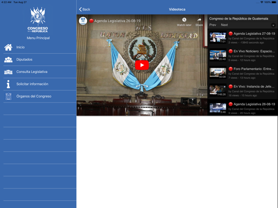 Congreso App Screenshot 8