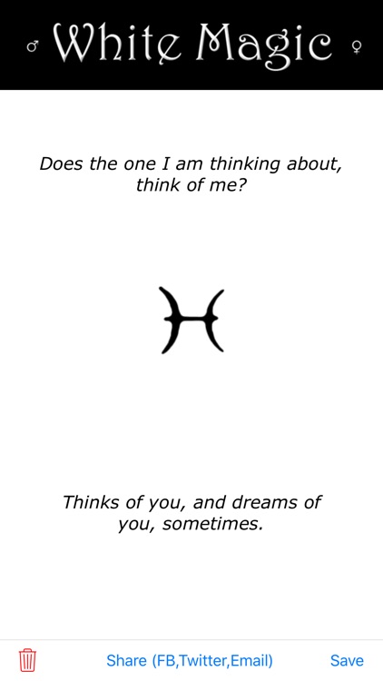 White Magic Fortune Teller