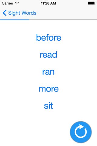 Sight Words Quiz Australia screenshot 2