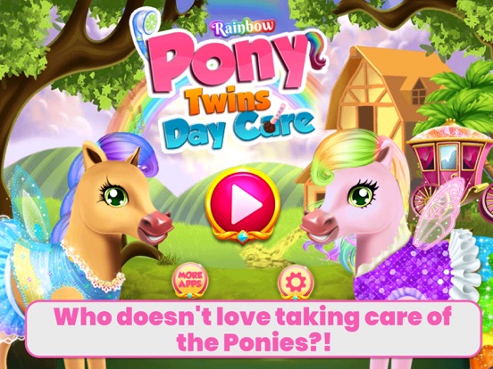 Screenshot #4 pour Rainbow Pony Twins Day Care