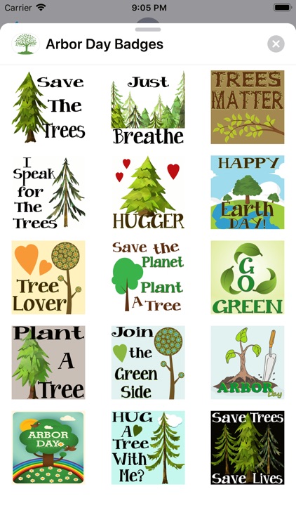 Arbor Day Badges
