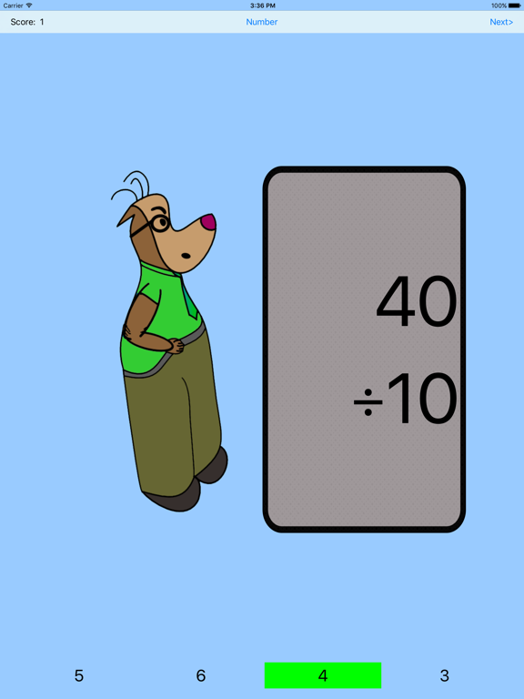 Screenshot #6 pour Division Drills - Flashcards