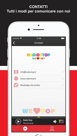 Radio Stop - the Pop radio screenshot 3