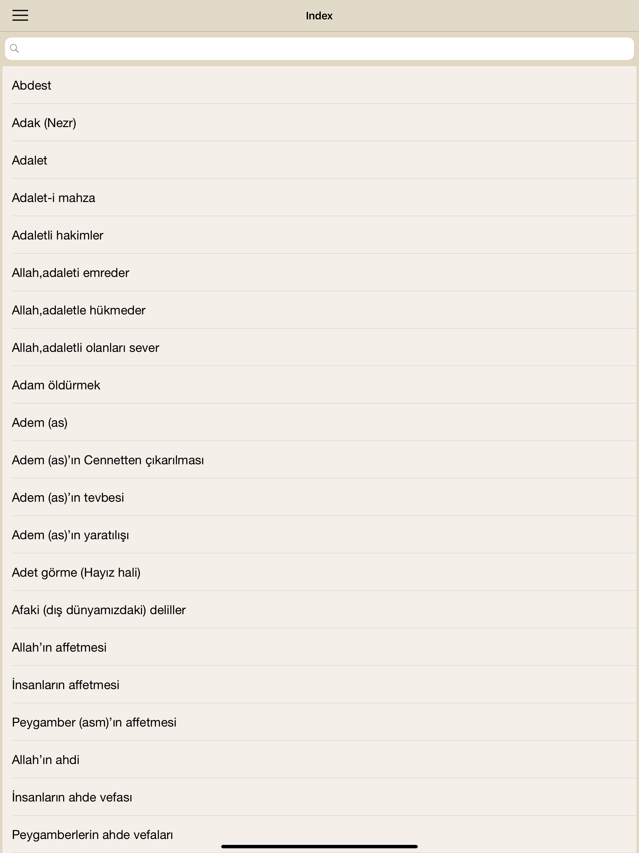 Kur'an-ı Kerim - iPad için screenshot 5