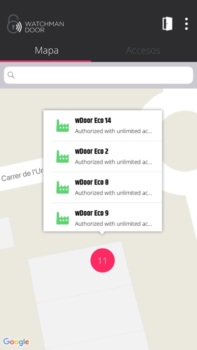 Watchman Door Business Screenshot