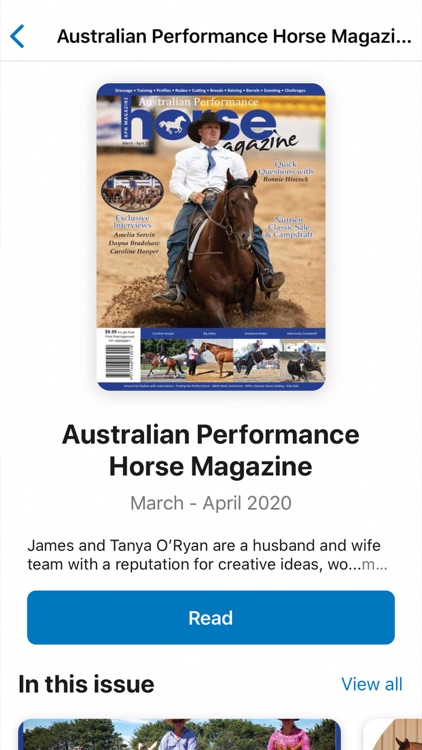 Australian Performance Horse screenshot-4