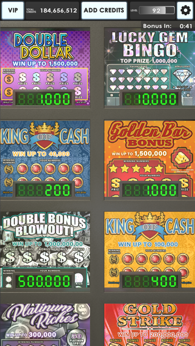 Screenshot #1 pour Lucky Lottery Scratchers