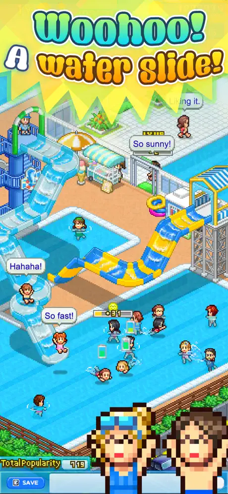 Pool Slide Story