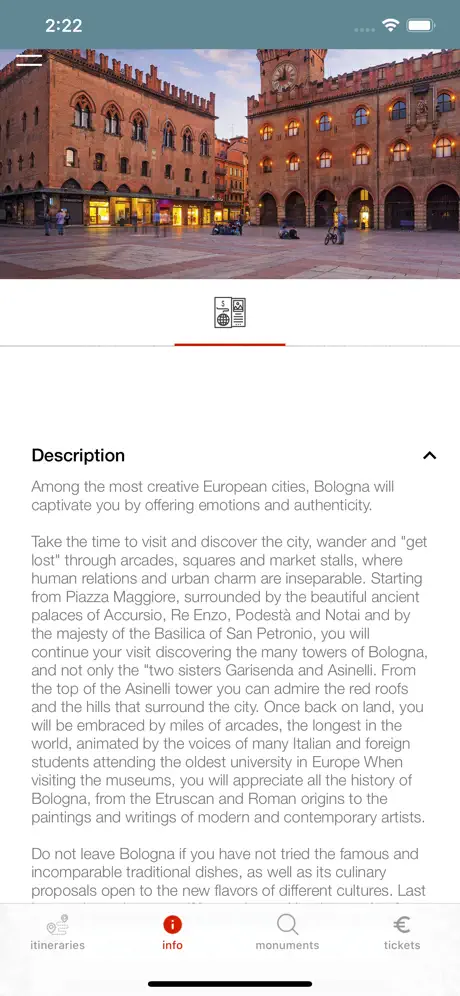Bologna Visit & Guide