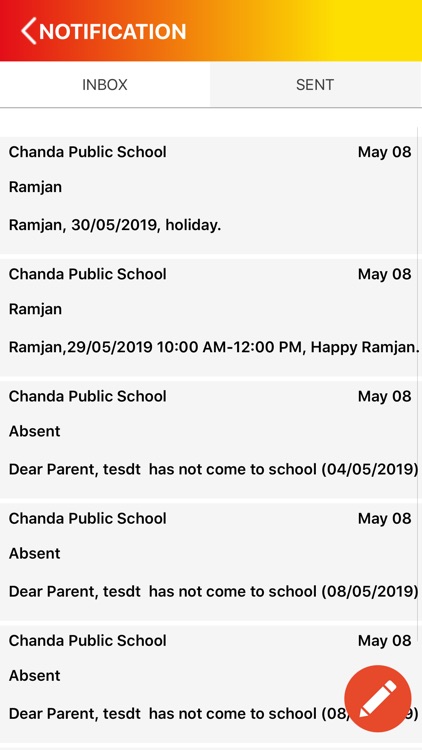 Chanda Public School App