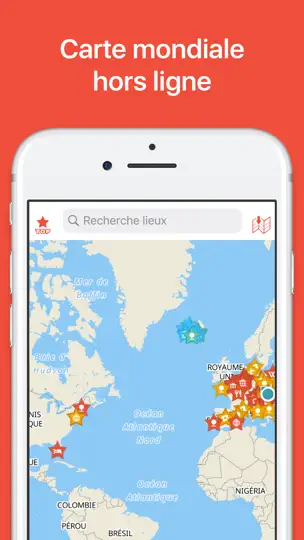 Capture d'écran de CityMaps2Go Pro sur iPhone 1
