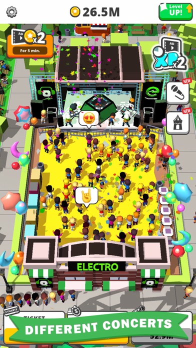 Idle Concert screenshot 3