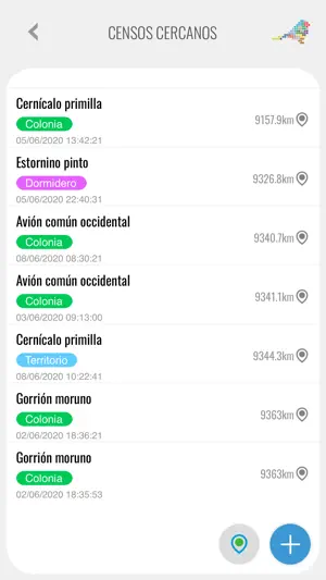 Censos SEO BirdLife screenshot 4