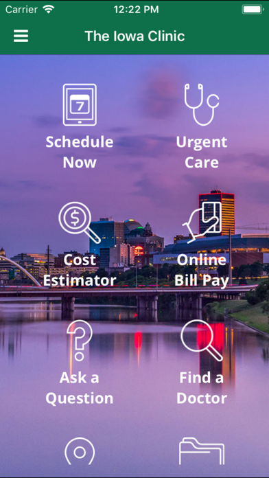The Iowa Clinic Screenshot