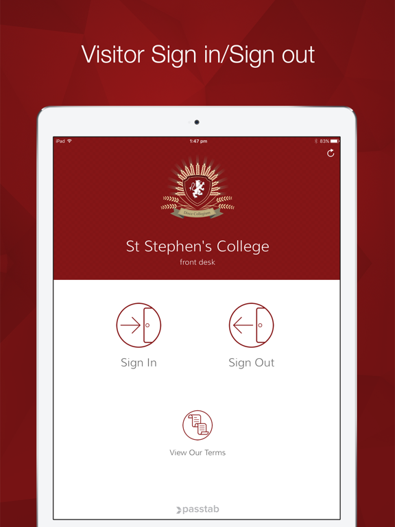 Screenshot #4 pour Passtab Visitor Management