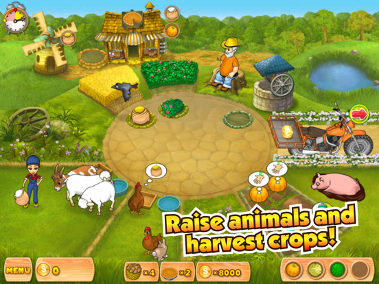 Farm Mania 1 iPad app afbeelding 3