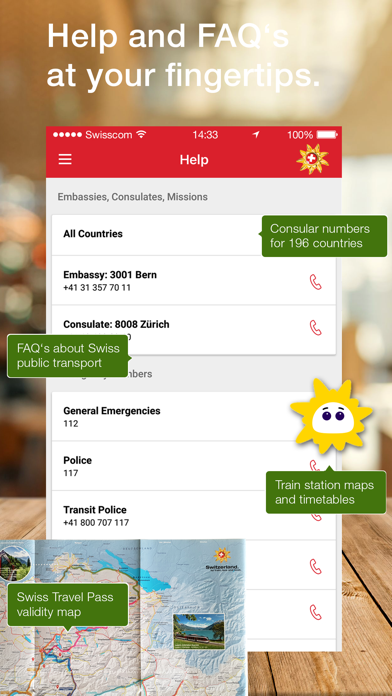 Swiss Travel Guide Screenshot