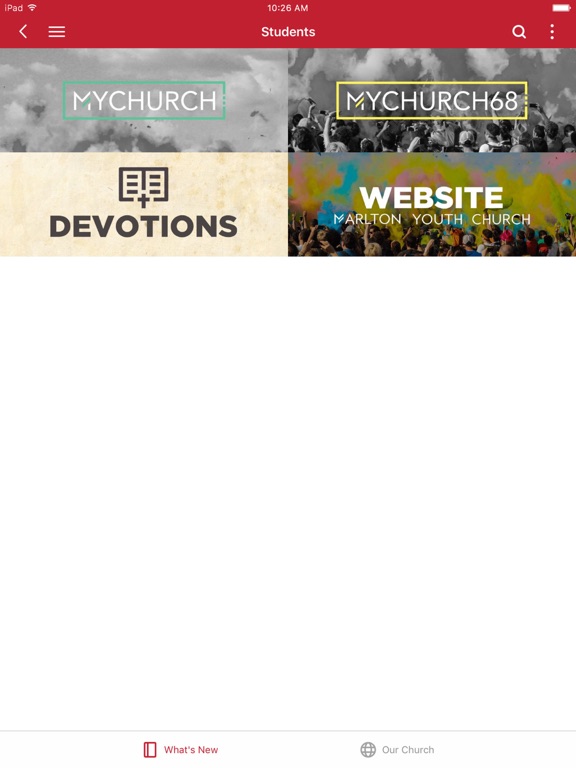 Marlton Assembly of God iPad screenshot 3 - Lifestyle app