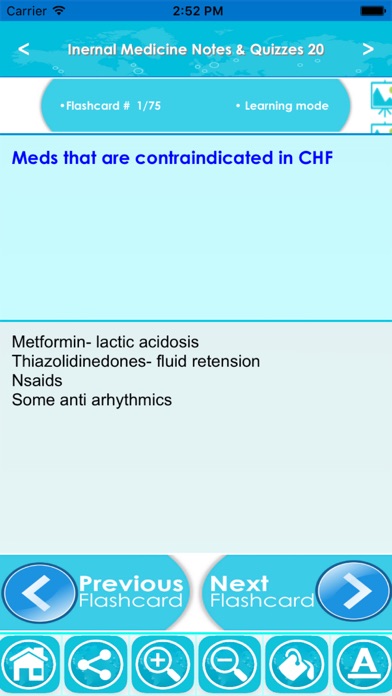 Internal Medicine Exam Review Screenshot