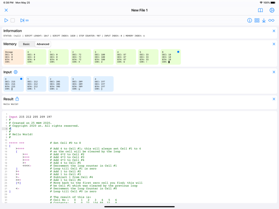 Screenshot #4 pour Brainf*ck