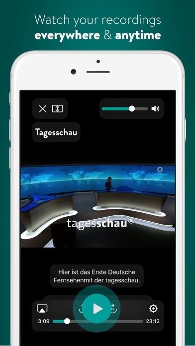 YouTV german TV, online video Screenshot