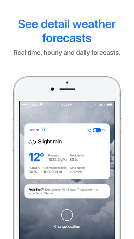#2. Weather Forecast Now (iOS) 由: Elevatis SA