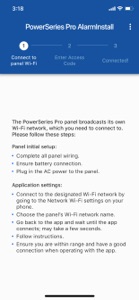 PowerSeries Pro AlarmInstall screenshot #1 for iPhone