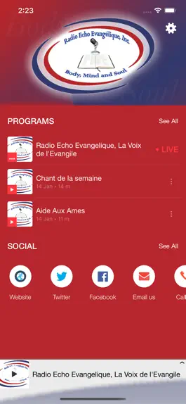 Game screenshot Radio Echo Evangelique mod apk