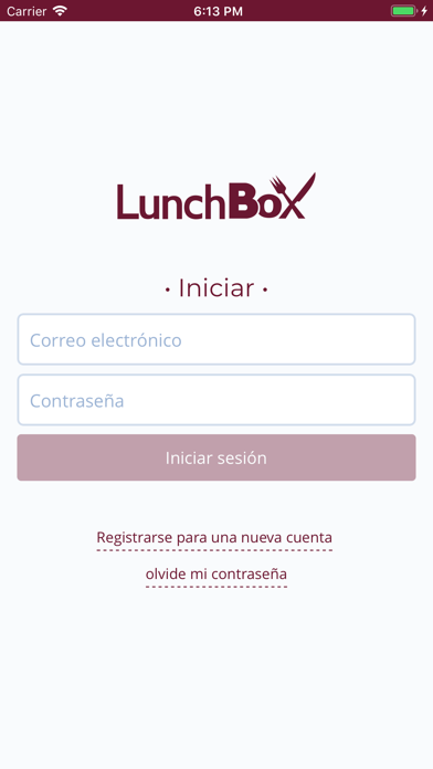 LunchBox Delivery screenshot 2