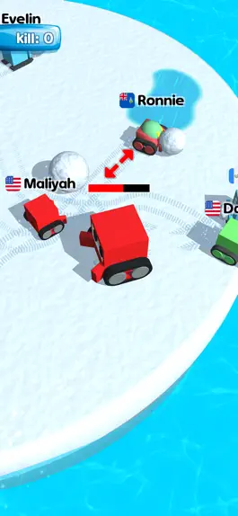 Game screenshot Snowbattle.io - Bumper Cars hack