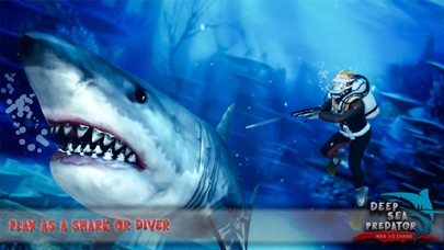 深海モンスター -男対サメのおすすめ画像1
