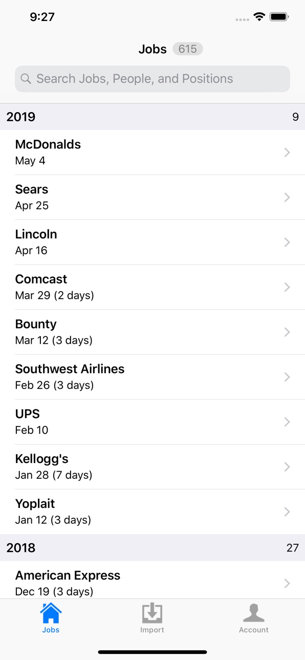 iPhone screenshot