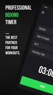 boxing timer - train & fight iphone screenshot 1