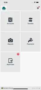 Fremont Bank Business Banking screenshot #3 for iPhone