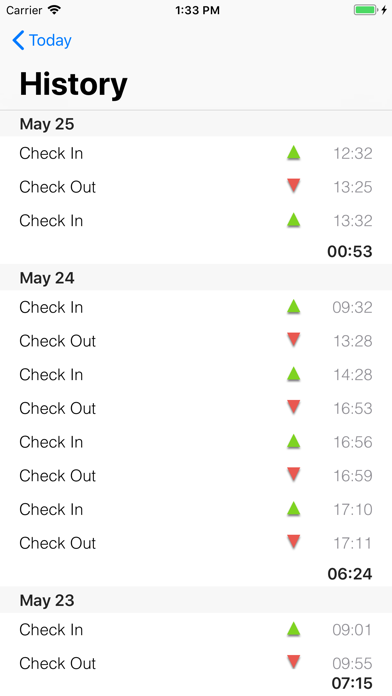 Cold Mass Hour Tracker screenshot 2