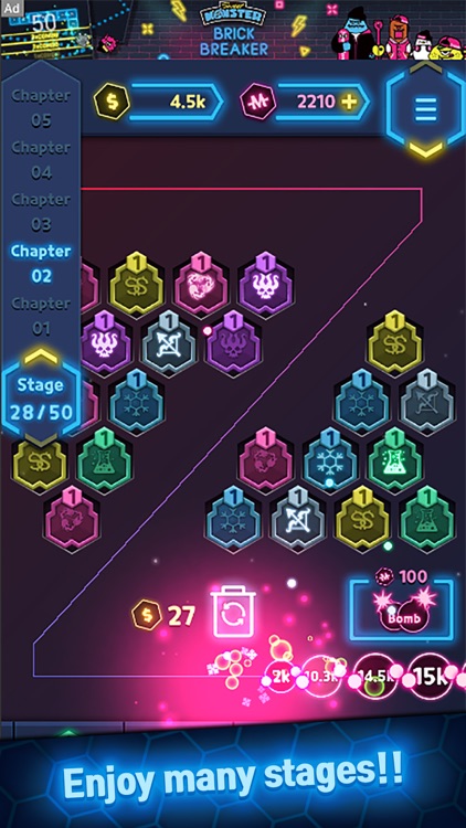 NeonMergeDefence screenshot-6