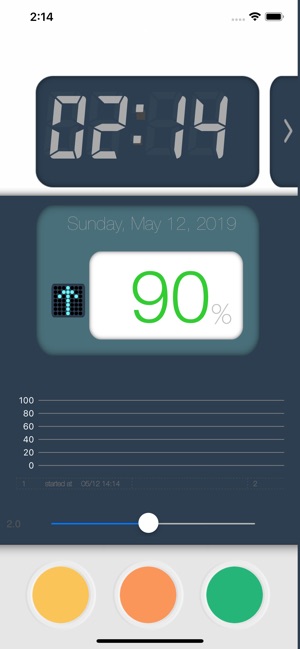 BatteryNow ! Big Digital Clock