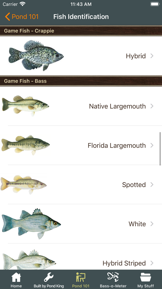 #4. Pond King App (iOS) By: Pond King, Inc