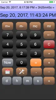 time calculator* iphone screenshot 2