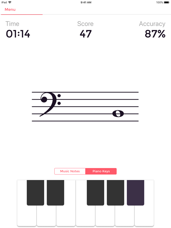 Screenshot #2 for Music Tutor Plus