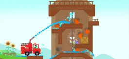 Game screenshot Dinosaur Fire Truck Games kids hack