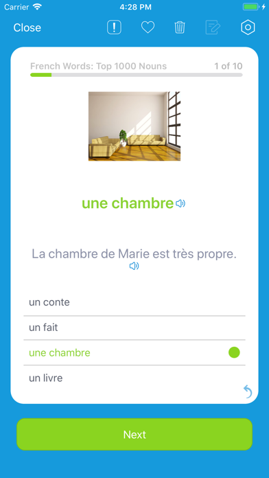 VocApp French: Learn Language Screenshot