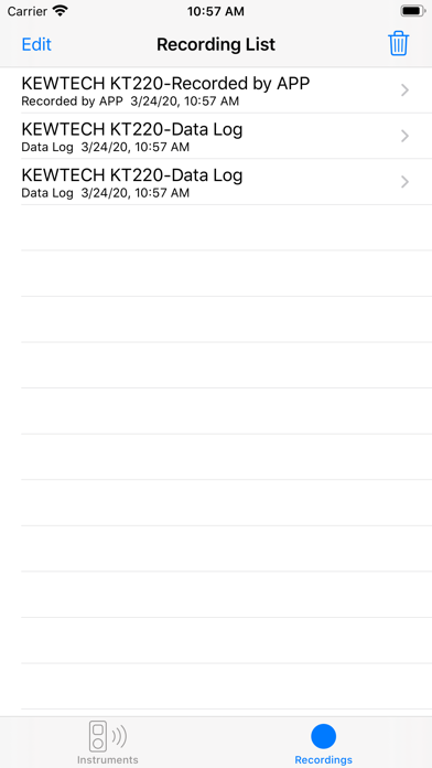 Kewtech Connect screenshot 2