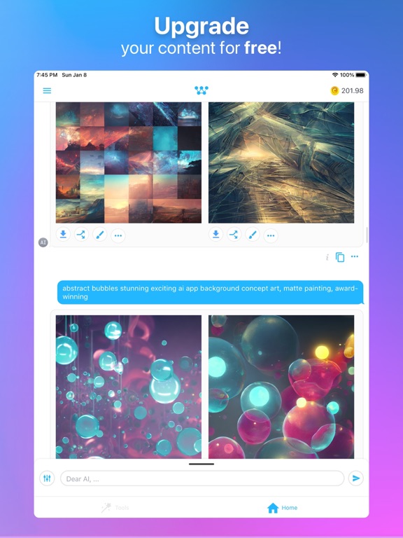 WRKAI AI Assistant & Tools Hub iPad screenshot 7 - Productivity app