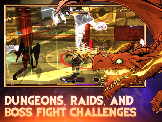 AdventureQuest 3D MMORPG iPad app afbeelding 1