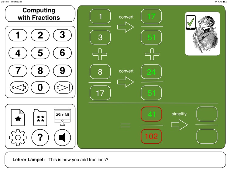 Lehrer Lämpel: Fractions screenshot-3