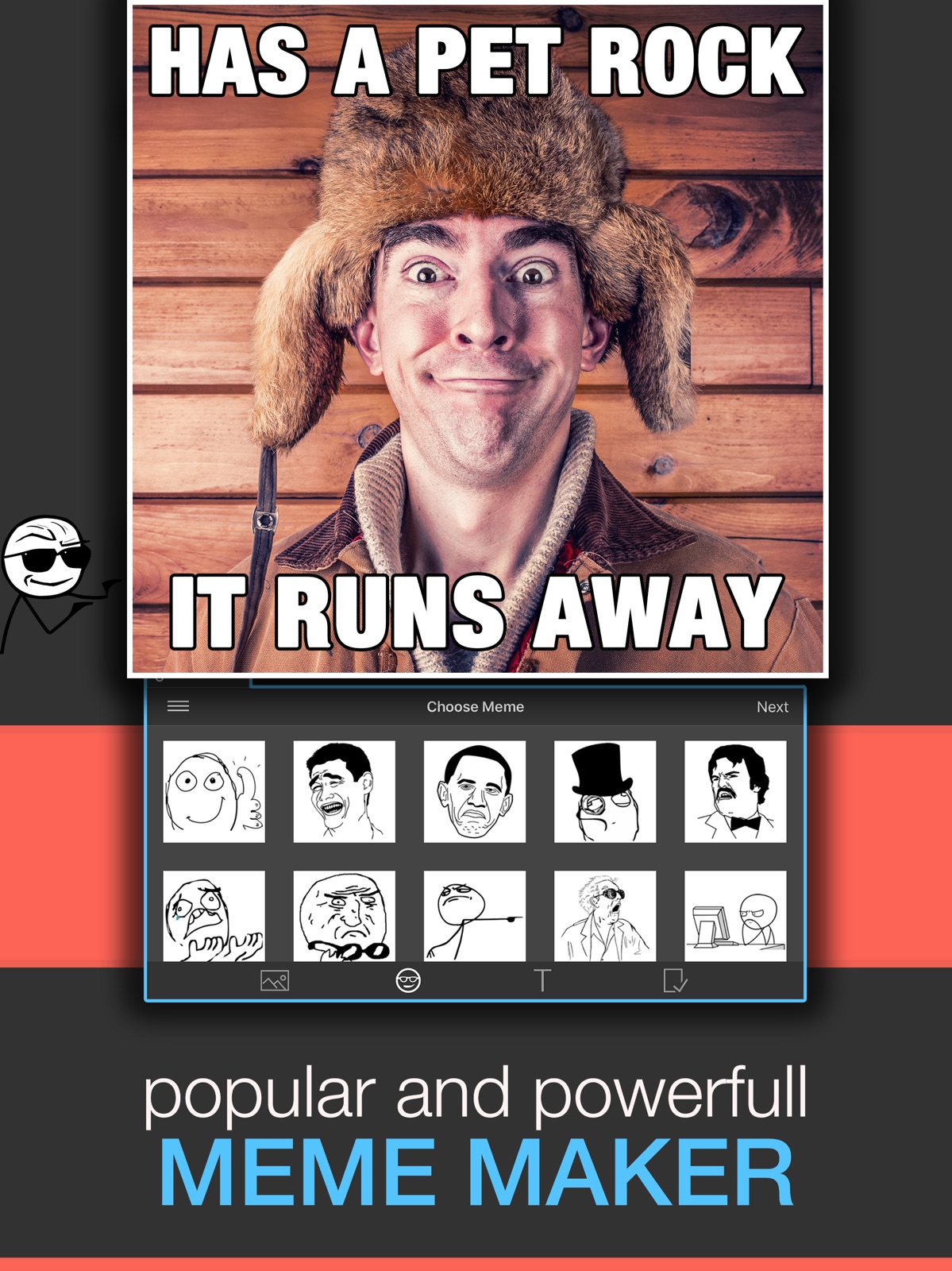 Meme Creater - Meme Generator ipad screenshot 1