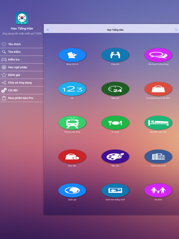 Screenshot #5 pour Học tiếng Hàn